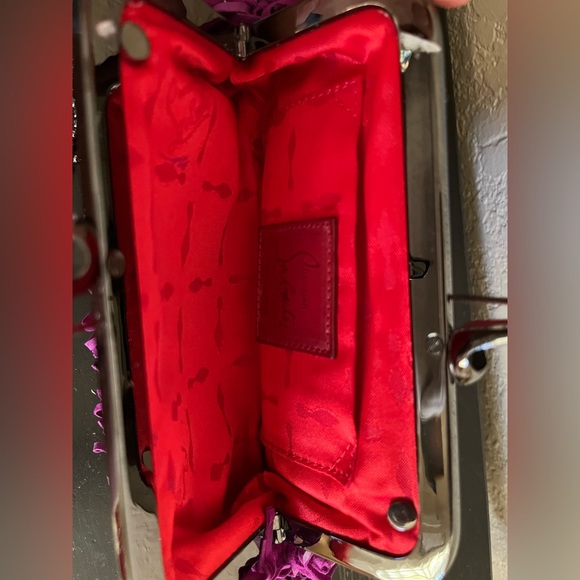 Christian Louboutin purple bag - Picture 4 of 4